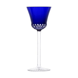 Saint Louis Crystal Apollo Dark Blue Colored Hock | Kneen & Co