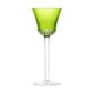 Saint Louis Crystal Apollo Chartreuse Colored Hock | Kneen & Co