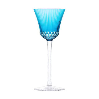 Saint Louis Crystal Apollo Sky Blue Colored Hock | Kneen & Co