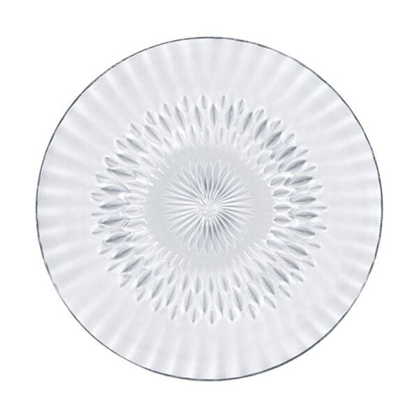 SAINTLOUIS-Apollo-10110000-plate-top-1200x1200-100KB Saint Louis Apollo Crystal Plate | Kneen & Co