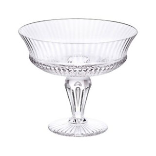 Saint Louis Crystal Apollo Footed Bowl | Kneen & Co