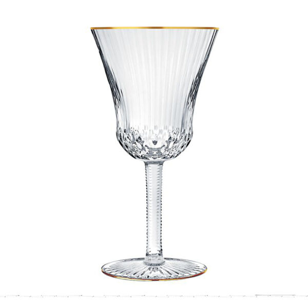 SAINTLOUIS-Apollo-30100100-2-1200x1200-100KB Saint Louis Crystal Apollo Gold Rim American Water Glass No. 1 | Kneen & Co