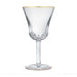 Saint Louis Crystal Apollo Gold Rim American Water Glass No. 1 | Kneen & Co