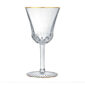 Saint Louis Crystal Apollo Gold Rim Wine Glass No. 3 | Kneen & Co