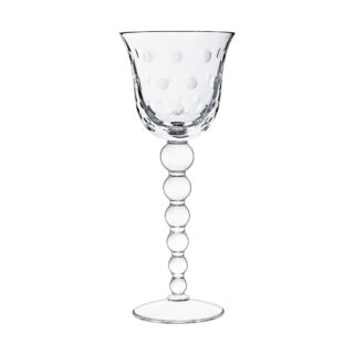 Saint Louis Crystal Bubbles Water Glass No. 2 | Kneen & Co