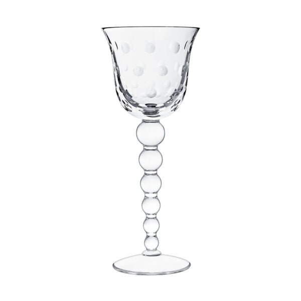 SAINTLOUIS-Bubbles-17700200-Waterglassn2-Front-1200x1200-100KB Saint Louis Crystal Bubbles Water Glass No. 2 | Kneen & Co