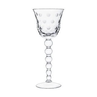 Saint Louis Crystal Bubbles Wine Glass No. 3 | Kneen & Co