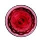 Saint Louis Crystal Bubbles Red Colored Hock | Kneen & Co