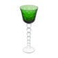Saint Louis Crystal Bubbles Green Colored Hock | Kneen & Co