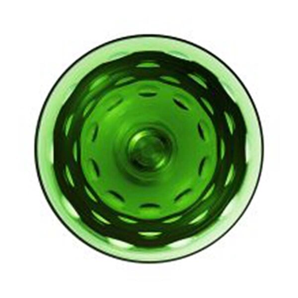 Saint Louis Crystal Bubbles Green Colored Hock | Kneen & Co