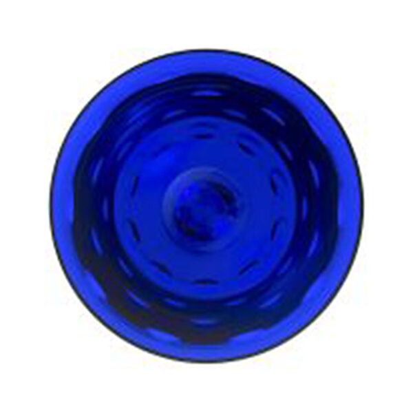Saint Louis Crystal Bubbles Dark Blue Colored Hock | Kneen & Co