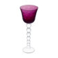 Saint Louis Crystal Bubbles Amethyst Colored Hock | Kneen & Co