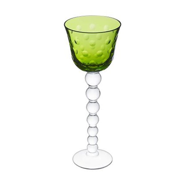 SAINTLOUIS-Bubbles-17702025-3-1200x1200-100KB Saint Louis Crystal Bubbles Chartreuse Colored Hock | Kneen & Co