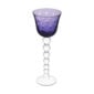 Saint Louis Crystal Bubbles Purple Colored Hock | Kneen & Co