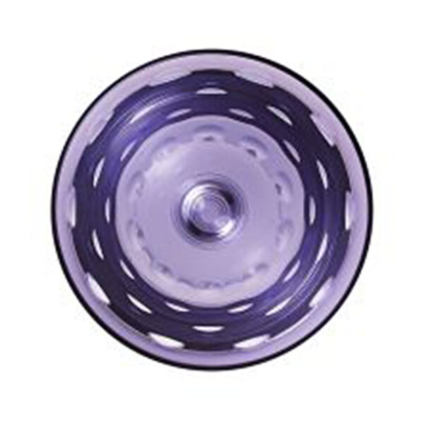 Saint Louis Crystal Bubbles Purple Colored Hock | Kneen & Co