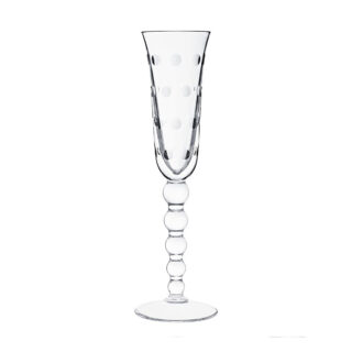 Saint Louis Crystal Bubbles Champagne Flute | Kneen & Co