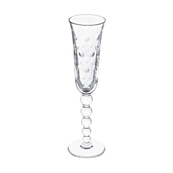 Saint Louis Crystal Bubbles Champagne Flute | Kneen & Co