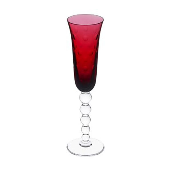 SAINTLOUIS-Bubbles-17708021-2-1200x1200-100KB Saint Louis Crystal Bubbles Red Colored Champagne Flute | Kneen & Co