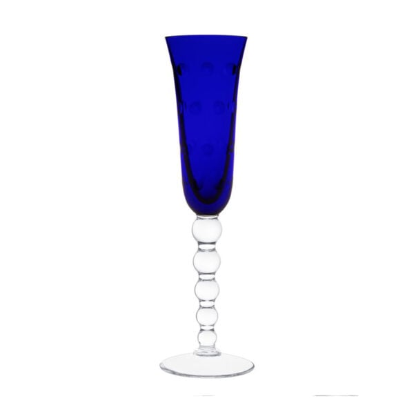 SAINTLOUIS-Bubbles-17708023-1-1200x1200-100KB Saint Louis Crystal Bubbles Dark Blue Colored Champagne Flute | Kneen & Co