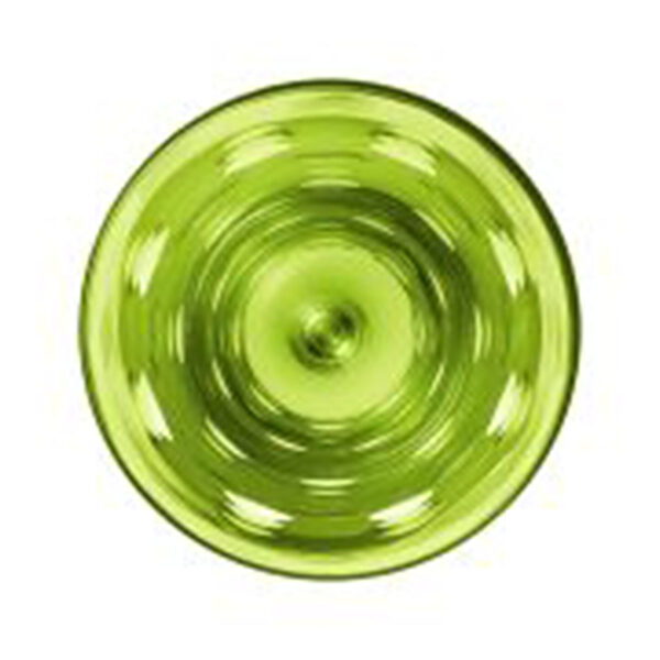 Saint Louis Crystal Bubbles Chartreuse Colored Champagne Flute | Kneen & Co
