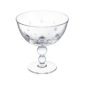Saint Louis Crystal Bubbles Clear Footed Cup | Kneen & Co