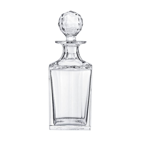 SAINTLOUIS-Caton-10320000-Squaredecanter-Front-1200x1200-100KB Saint-Louis Crystal Caton Square Decanter | Kneen & Co