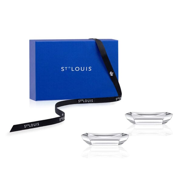 SAINTLOUIS-Caton-coffret-chopsticks-2-1200x1200-100KB Saint-Louis Crystal Caton Kife Rest Chopstick Rest Set of 2 | Kneen & Co