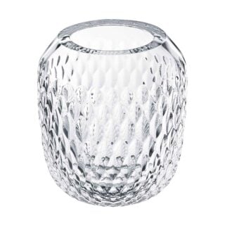 Saint-Louis Crystal Folia Small Clear Vase | Kneen & Co