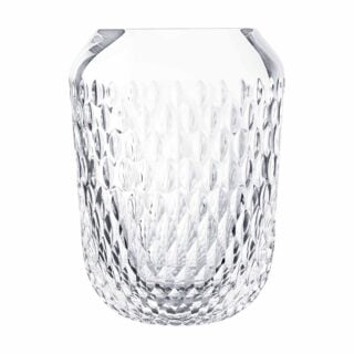 Saint-Louis Crystal Folia Large Clear Vase | Kneen & Co