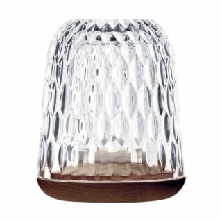 Saint-Louis Crystal Folia Small Hurricane | Kneen & Co