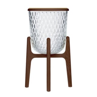 Saint-Louis Crystal Folia Side Table | Kneen & Co