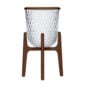 Saint-Louis Crystal Folia Side Table | Kneen & Co
