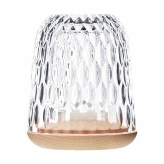 Saint-Louis Crystal Folia Small Hurricane | Kneen & Co