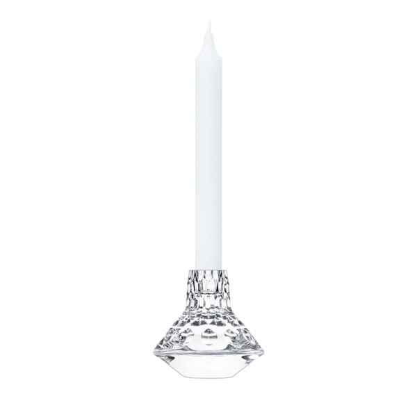 Saint-Louis Crystal Folia Small Candlestick | Kneen & Co