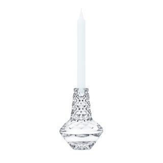 Saint-Louis Crystal Folia Large Candlestick | Kneen & Co