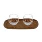 Saint-Louis Crystal Folia Espresso Tumbler Gift Set | Kneen & Co