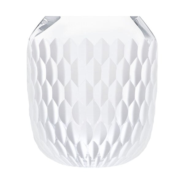 Saint-Louis Crystal Folia Small Satin Vase | Kneen & Co