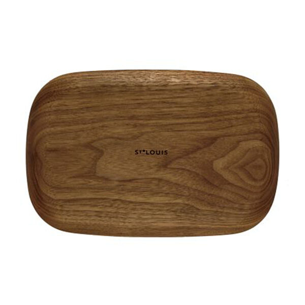 SAINTLOUIS-FoliaOther-folia-walnut-wood-tray-bottom-1200x1200-100KB Saint-Louis Crystal Folia Tray w Gift Set | Kneen & Co