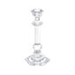 Saint-Louis Crystal Jardy Large Candlestick | Kneen & Co