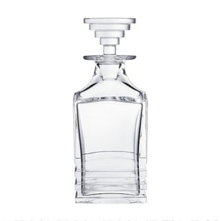 Saint-Louis Crystal Oxymore Square Decanter | Kneen & Co