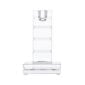 Saint-Louis Crystal Oxymore Adiante Small Square Candlestick | Kneen & Co