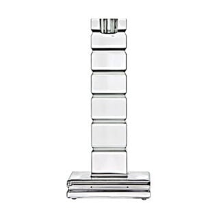 Saint-Louis Crystal Oxymore Adiante Large Square Candlestick | Kneen & Co