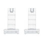 Saint-Louis Crystal Oxymore Adiante Small Square Candlestick Gift set of 2 | Kneen & Co