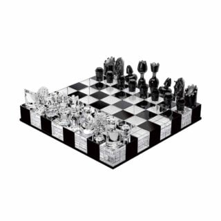 Saint-Louis Crystal Jeu Prestige Chess Set | Kneen & Co