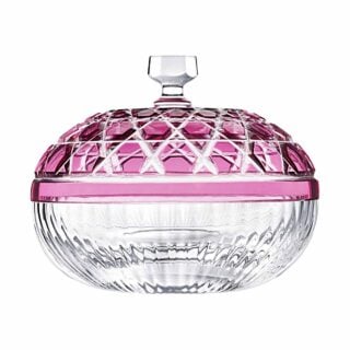 Saint-Louis Crystal Royal Small Box Amethyst | Kneen & Co