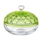 Saint-Louis Crystal Royal Small Box Chartreuse | Kneen & Co