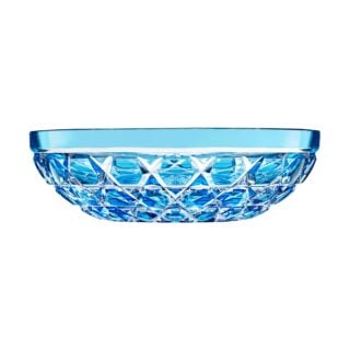 Saint-Louis Crystal Royal Sky Blue Cup | Kneen & Co