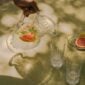Saint-Louis Crystal Stella Water Jug and Highball on table | Kneen & Co