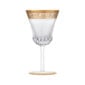 Saint-Louis Crystal Thistle Gold American Water Glass No. 1 | Kneen & Co