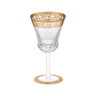 Saint-Louis Crystal Thistle Gold American Water Glass No. 1 | Kneen & Co
